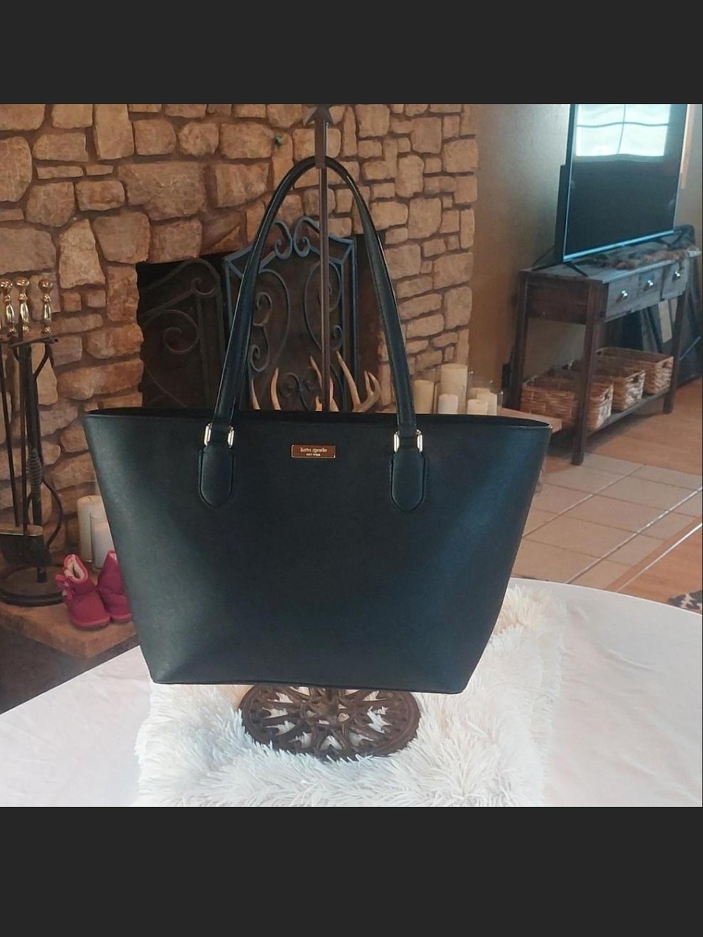 Kate Spade Laurel Way Small Dally Tote - Black Like New 2017